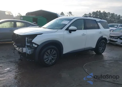 2022 Nissan Pathfinder Sv 4Wd from USA, damaged, VIN 5N1DR3BC5NC220557